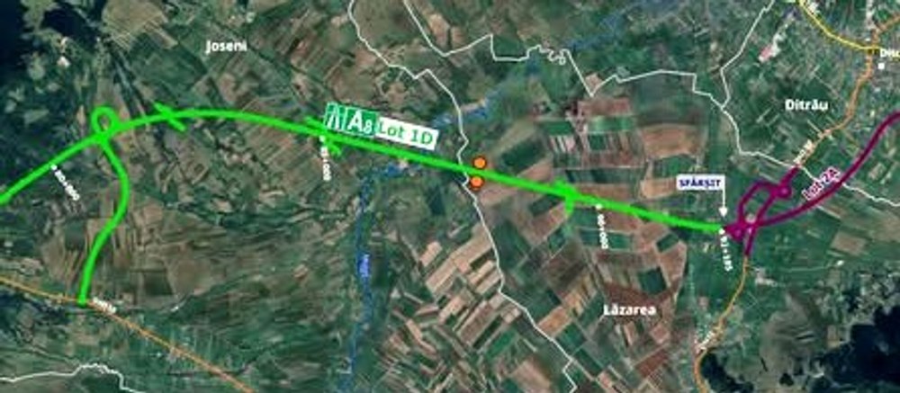 Au fost semnate contractele pentru încă două tronsoane montane din autostrada A8 Tg. Mureș-Ungheni