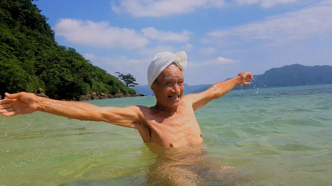Masafumi Nagasaki a fugit pe micuţa insulă Sotobanari, din sudul Japoniei foto: Profimedia