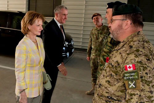 Majestatea Sa Margareta si Principele Radu la Corpul Multinational NATO, Sibiu   Daniel Angelescu, Casa Majestatii Sale  (2) jpeg