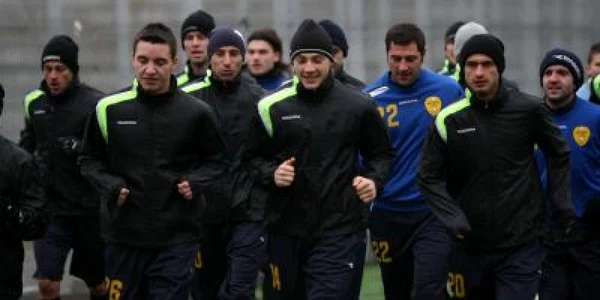 Fotbaliştii braşoveni au revenit la pregătire Foto: Stelian Grăjdan