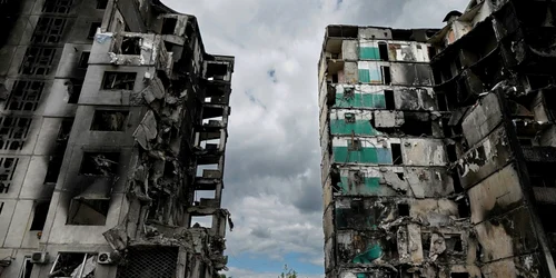 Razboi Ucraina Rusia distrugeri Borodianka 17 mai 2022 FOTO Getty Images