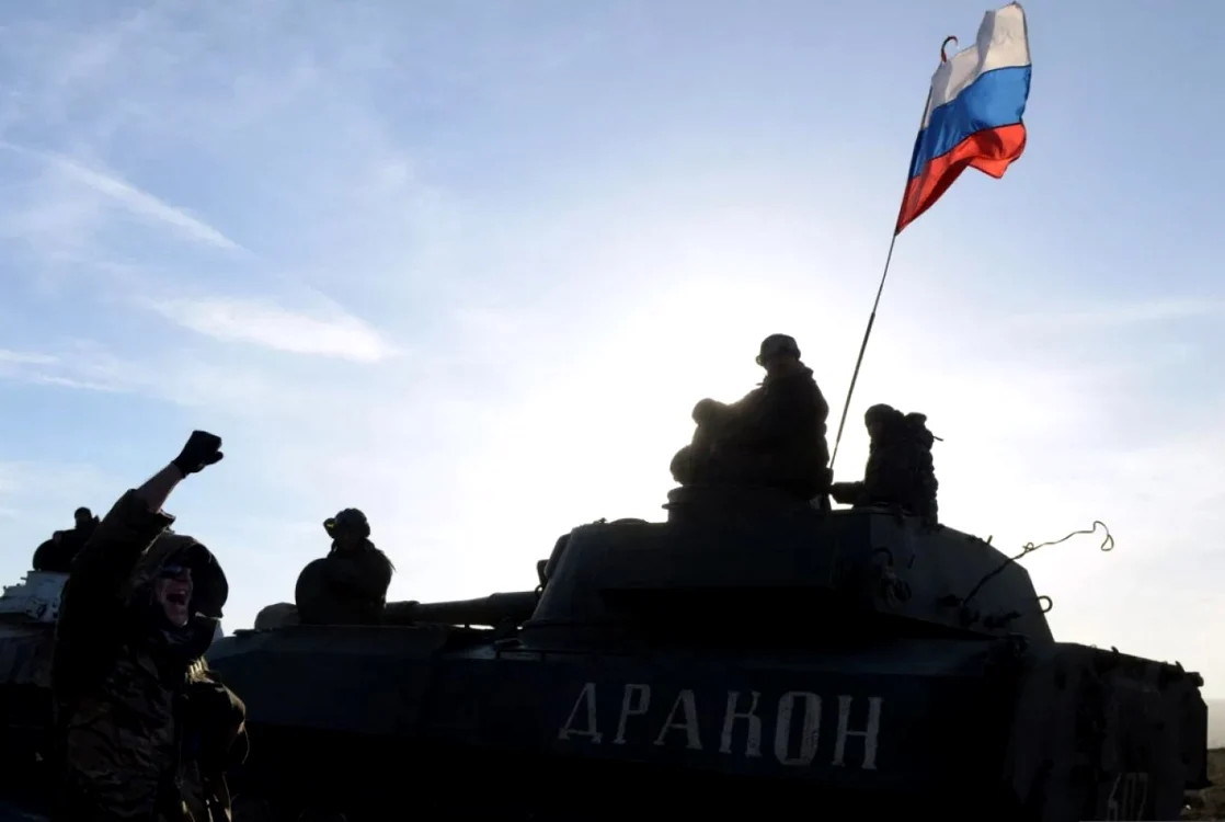 Mobilizare de trupe ruse la granita cu Ucraina FOTO The Sun
