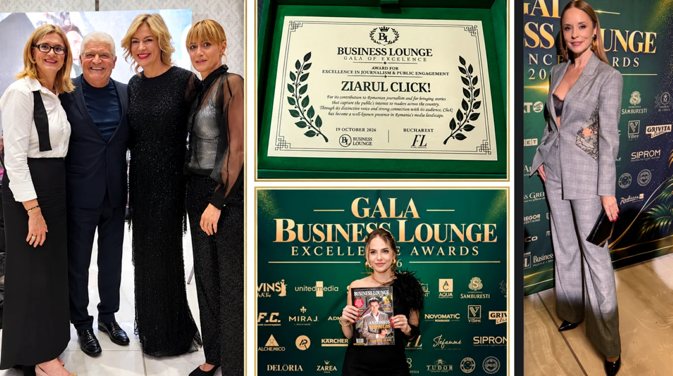 Gala Business Lounge s-a bucurat de prezența multor vedete