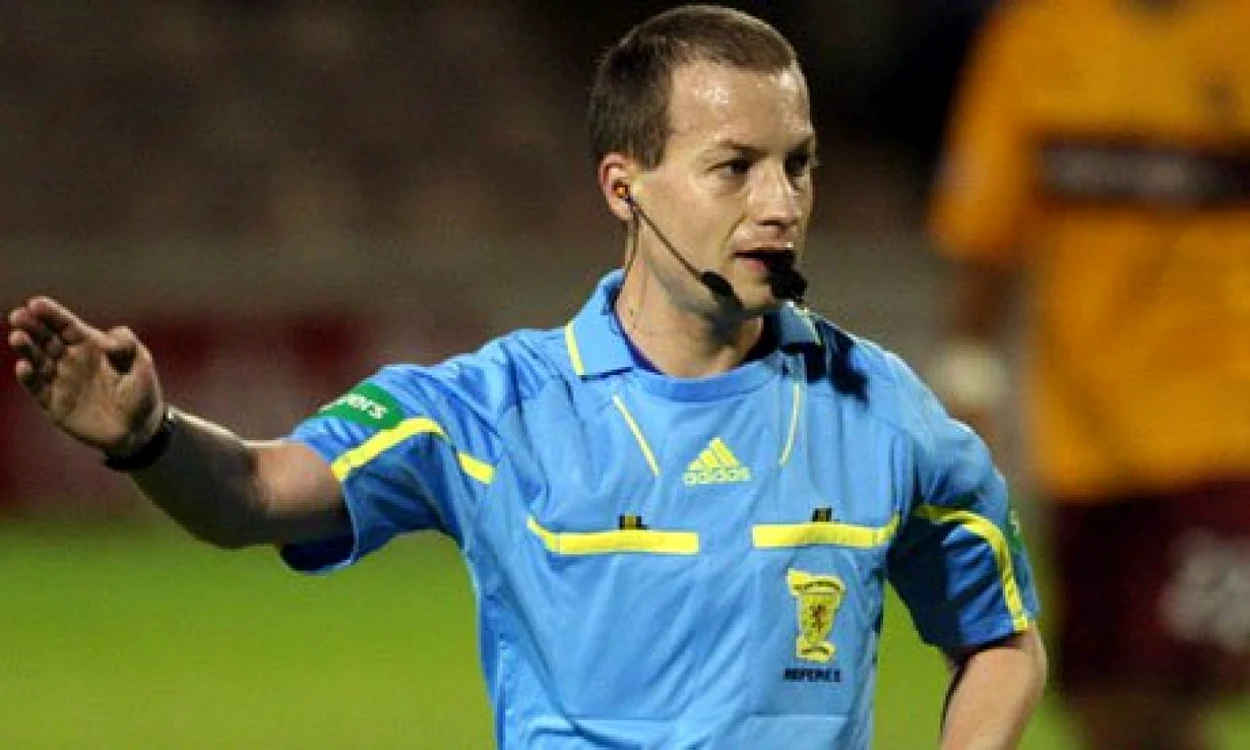 William Collum, arbitru scoţian FOTO Arhivă personală/Facebook