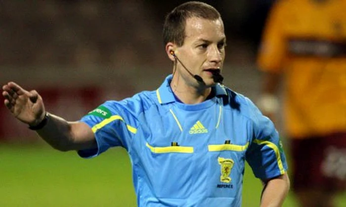 William Collum, arbitru scoţian FOTO Arhivă personală/Facebook