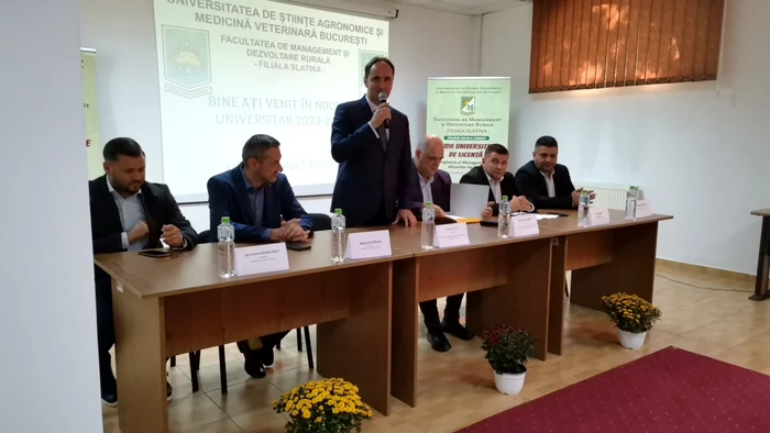 S-a deschis anul universitar la USAMV - Filiala Slatina FOTO: A.M.