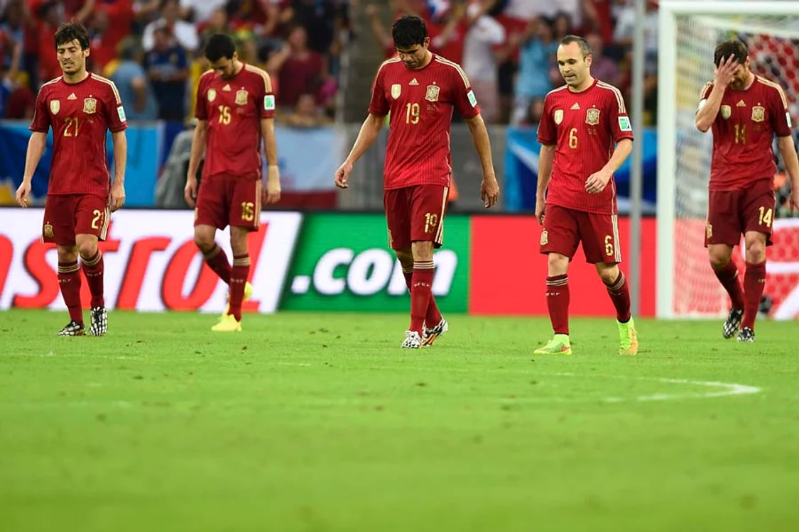 Spaniolii au părăsit  arena cu capetele plecate