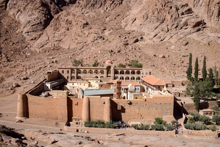 Mănăstirea Sfânta Ecaterina a fost construită în secolul al VI-lea (Foto: Profimedia)