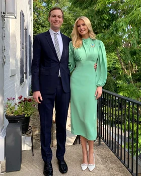 Ivanka Trump în verde