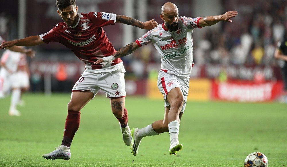 Rapid a învins în derby-ul cu Dinamo (2-1), în Superligă