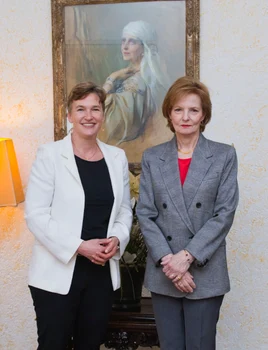 Principesa Margareta a României muncește de zor la Palatul Elisabeta, Foto Daniel Angelescu, Casa Majestății Sale