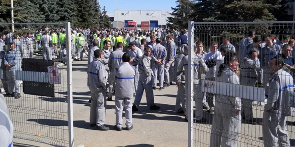 protest dacia mioveni