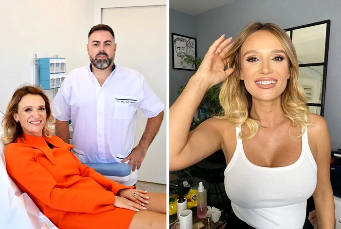 Carmen Negoiță, reinventată de medicul estetician Iancu Morad