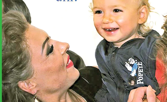 Iancu Nicolae, alături de mama lui, Doiniţa Dolănescu