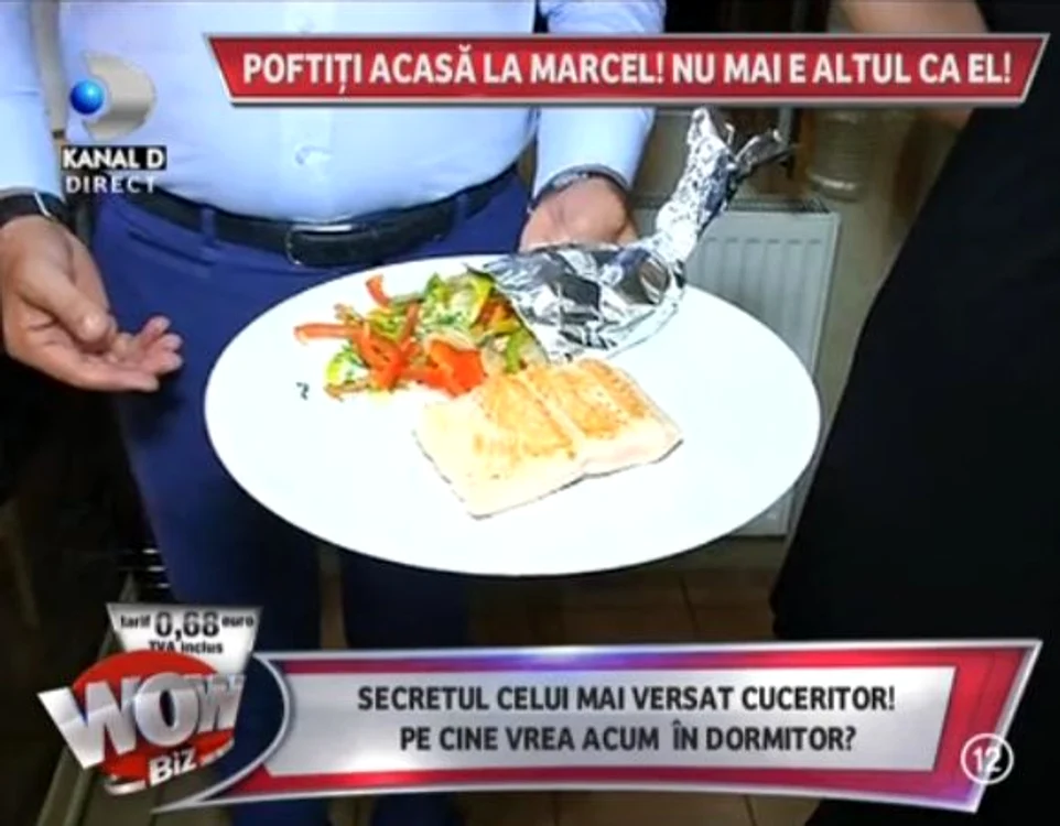 Acesta este somnul cu legume pregătit de fostul soţ al Gabrielei Cristea (captură: Kanal D)