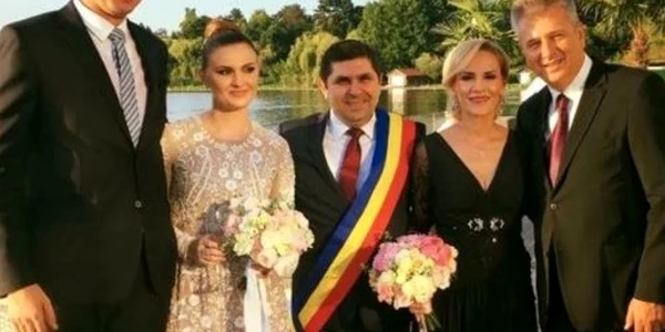 David Burghiu cununat de cuplul Firea-Pandele FOTO Facebook Ciprian Ciucu 1