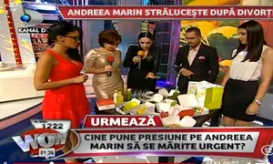 Andreea Marin şi Raluca Iliescu au prezentat în direct produsele de detoxifiere (captură: Kanal D) jpeg