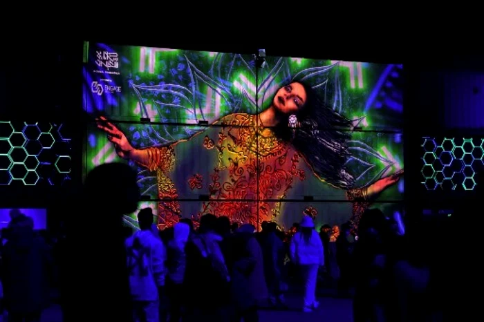 Festivalul de muzică electronică de la Banban Arabia Saudită FOTO FAYEZ NURELDINE / AFP