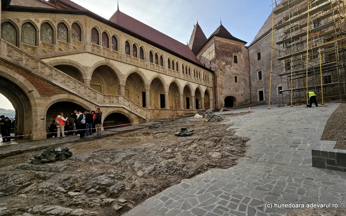Castelul Corvinilor din Hunedoara (foto: Daniel Guță / Adevărul)