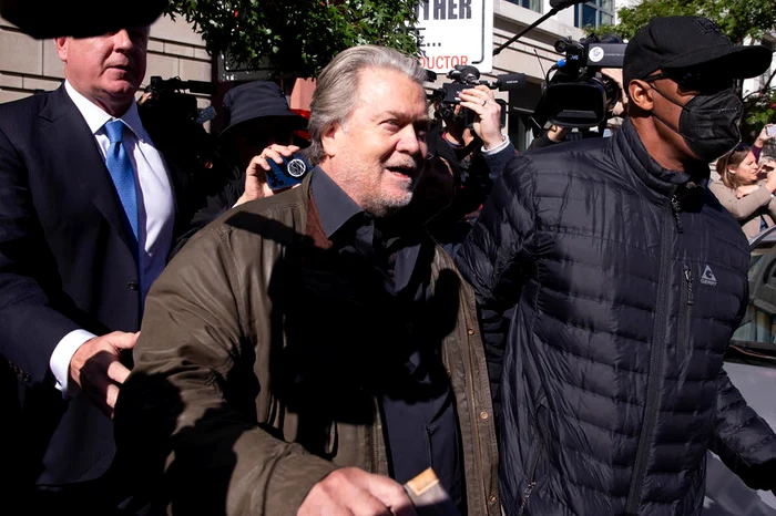 Steve Bannon a fost eliberat marți din închisoare/FOTO: EPA