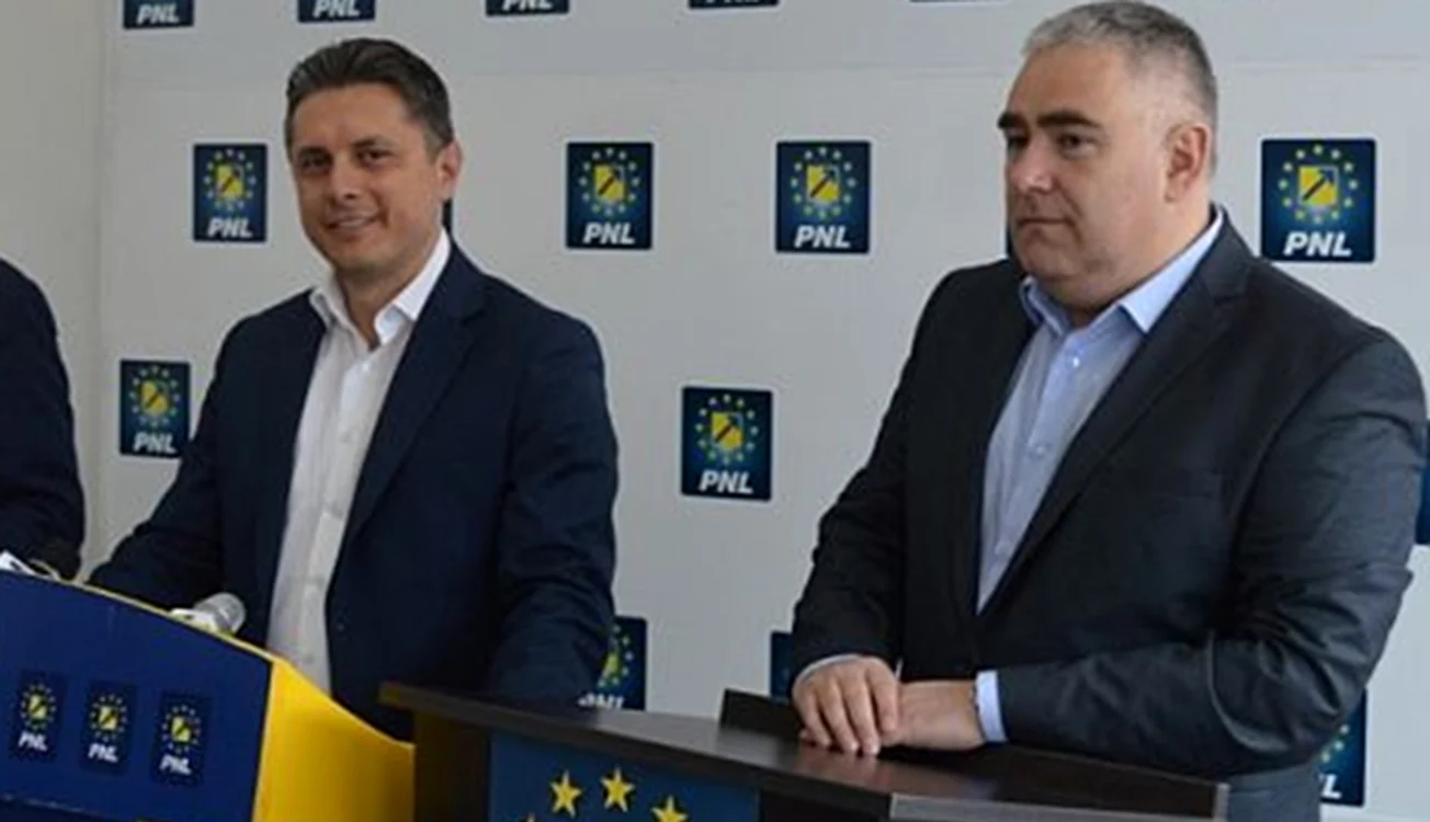 Cozmanciuc și Marcoci au fost colegi de partid FOTO TVM Meamț
