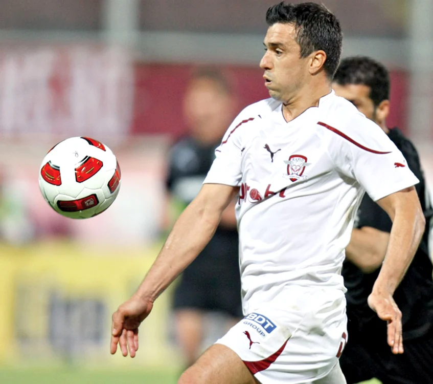 
    Daniel Pancu  este unul dintre  cei mai buni  jucători de la Rapid  