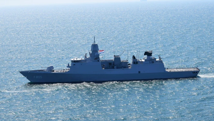 O fregată franceză a doborât o dronă Houthi cu tunul de 76 mm. FOTO: Arhivă
