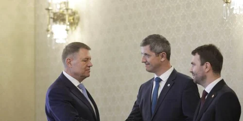 Consultări Klaus Iohannis - USR - Dan Barna - Cotroceni / FOTO Inquam Photos / Octav Ganea / 6 feb 2020