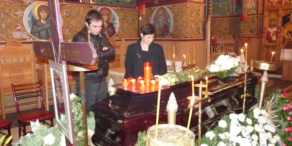Cristina Spirescu şi-a condus copilul pe ultimul drum, la începutul acestui an