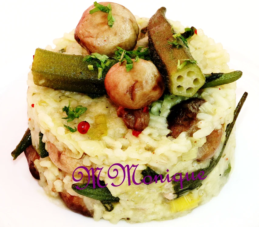 
    Risotto cu bame  