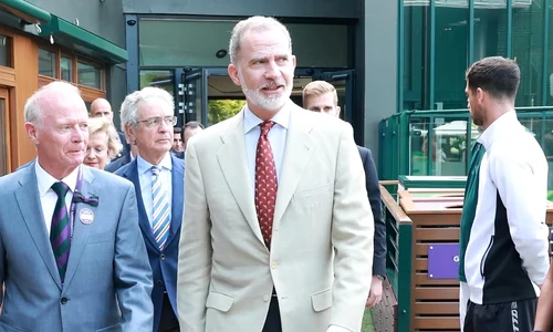 Regele Felipe al Spaniei la Wimbledon în 2025   Casa Majestății Sale (5) jpg