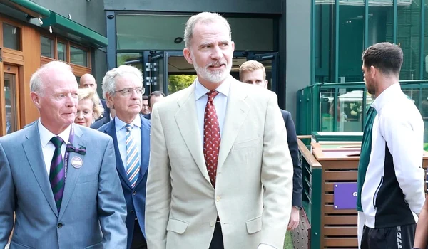 Regele Felipe al Spaniei la Wimbledon în 2025   Casa Majestății Sale (5) jpg
