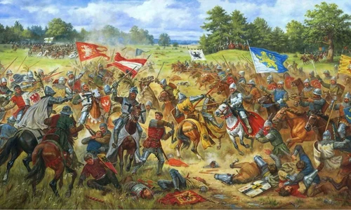 Calendar 15 iulie: 1410   Bătălia de la Grunwald: Cavalerii teutoni au fost învinși de forțele unite ale polonilor și lituanienilor jpeg