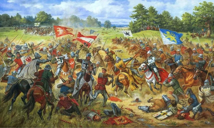 Calendar 15 iulie: 1410   Bătălia de la Grunwald: Cavalerii teutoni au fost învinși de forțele unite ale polonilor și lituanienilor jpeg