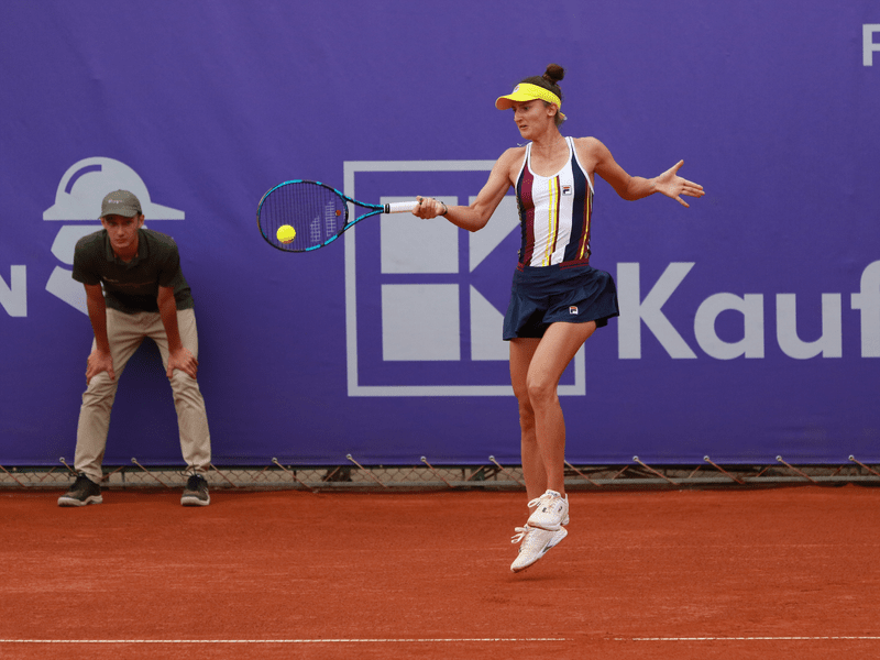 Irina Begu, în finala turneului Ţiriac Foundation Trophy. Și-a asigurat un cec de 8.000 de dolari
