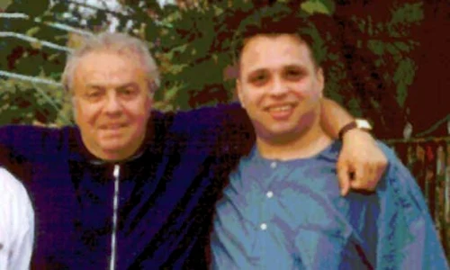 Alexandru Arşinel  şi mezinul familiei, Cristi jpeg