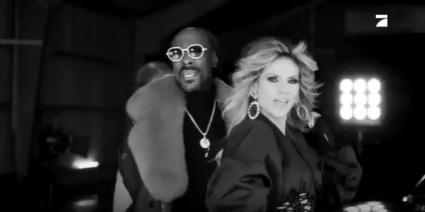 Snoop Dog şi Heidi Klum