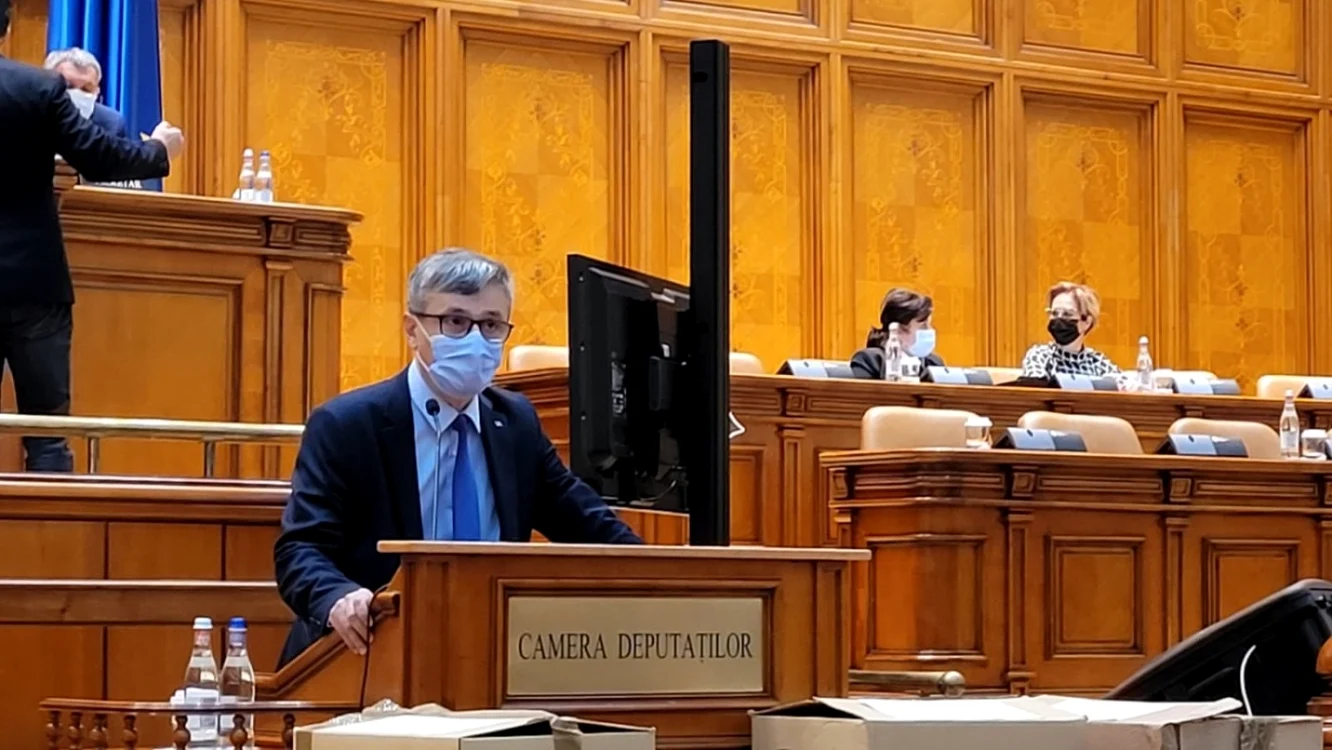 Moțiunea împotriva ministrului Energiei a fost respinsă în plenul Camerei Deputaților FOTO: Facebook