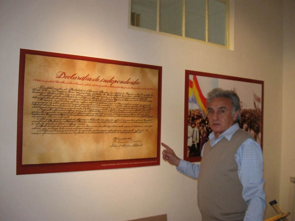 Declaratia de independenta semnata in casa de la Oradea Foto-Arhiva