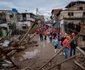 Alunecări de teren și inundații din cauza ploilor abundente în Tejerias, Aragua, Venezuela. FOTO EPA-EFE