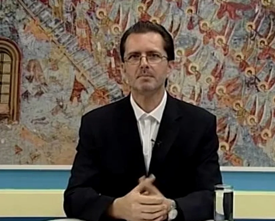 
    Vasile Bănescu, Purtătorul de cuvânt al Bisericii Ortodoxe Românefoto: captură Trinitas Tv  