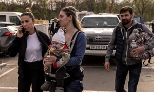 Ucraineni evacuati de la Azovstal FOTO Getty Images 