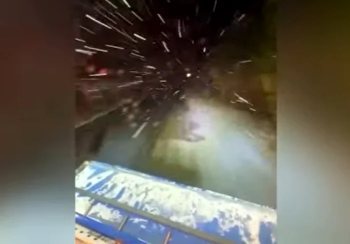 Ninge pe Transfăgărășan Foto: Captură Video DRDP București