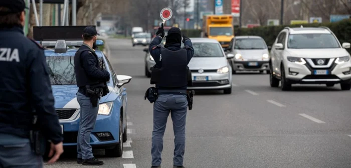 Italia a devenit o ţară în care nu poţi ieşi din casă fără o dovadă specială FOTO: Getty Image