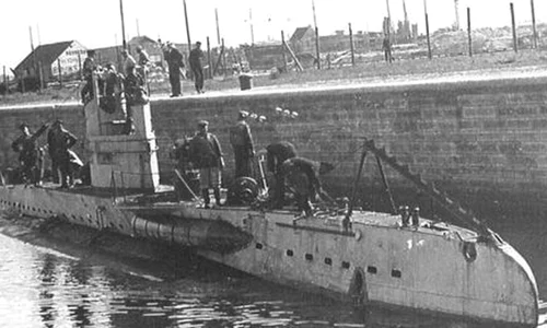 Submarin german din timpul Marelui Război, găsit în apele belgiene jpeg