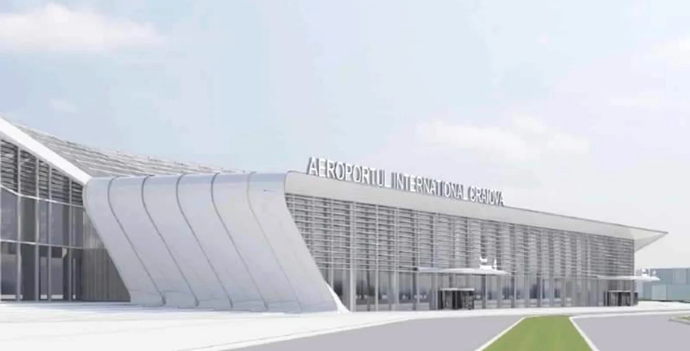 Cel mai mare terminal aeroportuar regional din România, aproape gata la Craiova