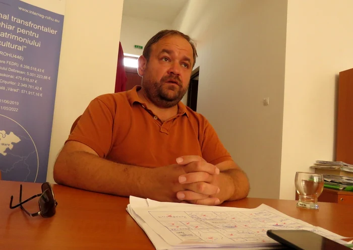 Sorbán Levente, primarul comunei Lugașu de Jos. FOTO: Facebook