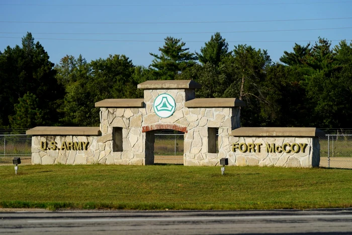 Baza militară din Fort McCoy, Wisconsin FOTO SHUTTERSTOCK