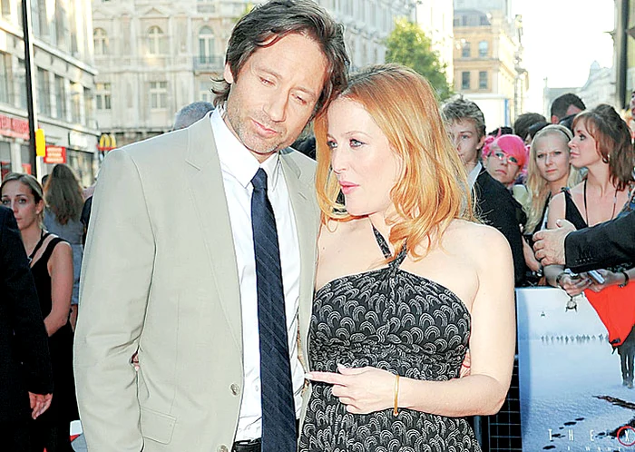 1992. Gillian Anderson şi David Duchovny (fotografii: Guliver/splashnews)