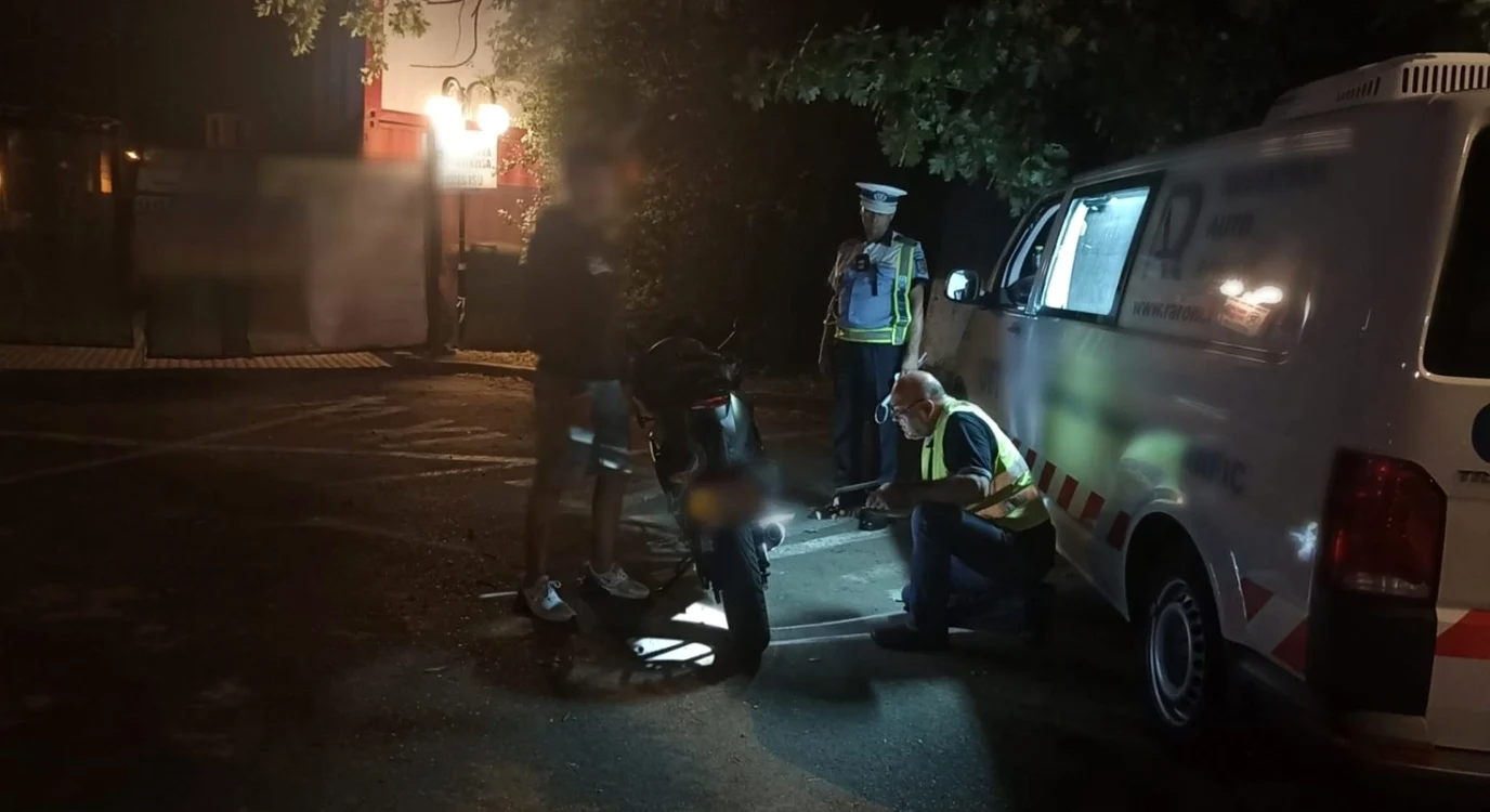 Motocicletele prea zgomotoase, trase pe dreapta de poliţişti FOTO IJP Prahova